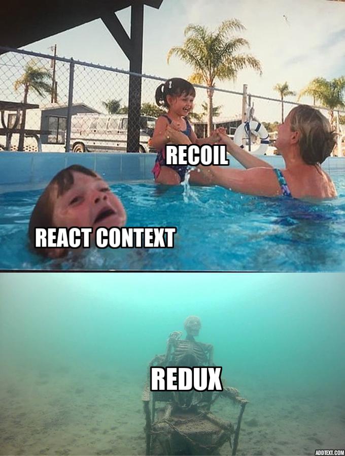 What is the basic difference between React and Redux?
