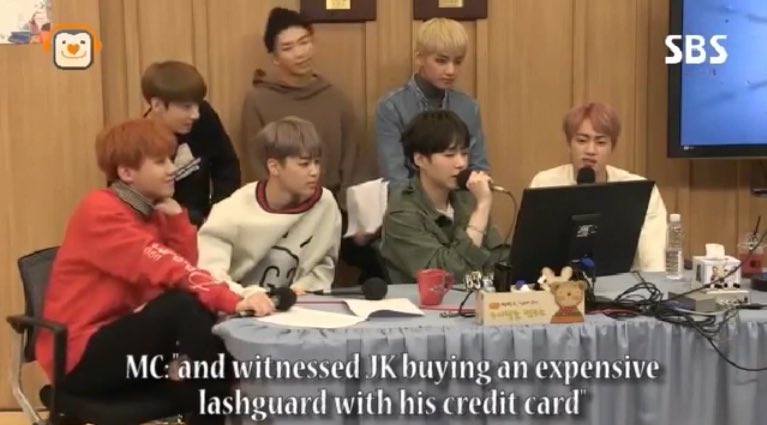 Jungkook wasn't able to have his own credit card until he graduated HS, he had no freedom or privacy to buy anything before that. Normally a manager should have been always ready to pay for him, instead he always had to ask for help to members, there were many jokes about it.