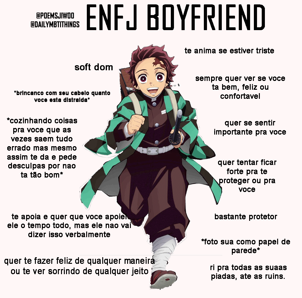 ENFJ Tanjiro best boy caralho 