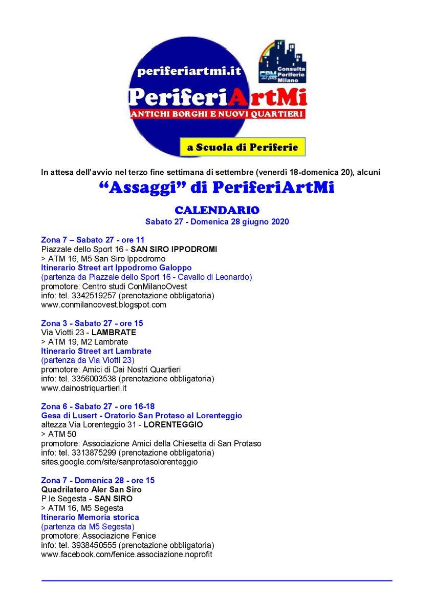 PeriferieMilano's tweet photo. #PERIFERIE #MILANO - “PeriferiArtMi”, Gesa di lusert – Oratorio di San Protaso al LORENTEGGIO
Assiano, Basmetto, Cavriano e così via per 159 diversi toponimi. “PeriferiArtMi - antichi Borghi e nuovi Quartieri” è l’iniziativa per farli conoscere.
https://t.co/yiS13LJEqG https://t.co/OjfG7651M6