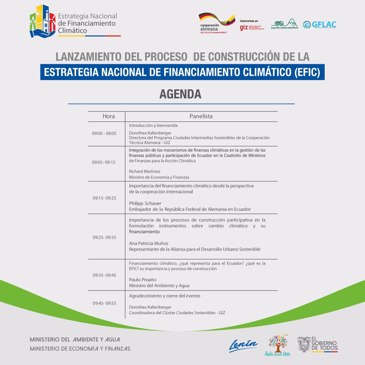 EcuadorMAE's tweet photo. Te invitamos al lanzamiento del proceso de construcción de la Estrategia Nacional de #FinanciamientoClimáticoEc. https://t.co/CUT3WjxEEG