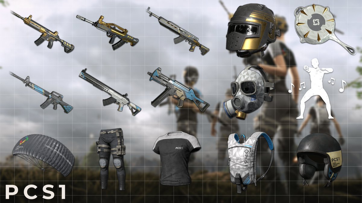 Himannen's tweet image. Giving away a PCS skin code including all of the skins in the embedded image.

All you need to do to enter is:
- Follow me
- Retweet this tweet
- Like this tweet

Winner will be picked june 30th