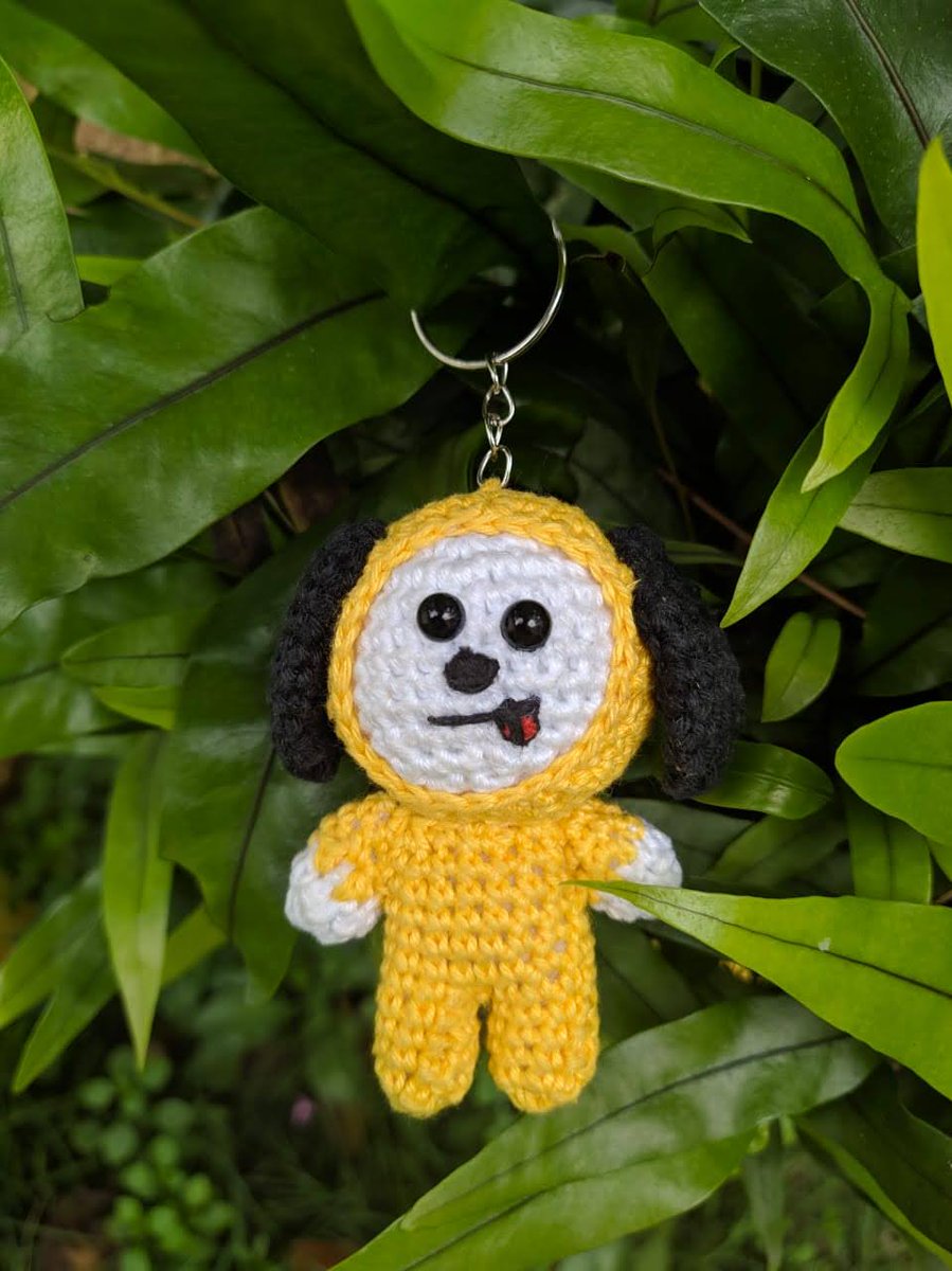 📍 Chimmy do BT21 em crochê

[💰] Preço: 35 Reais
[☁️] 100% Algodão- Anti alérgico
[📏] Tamanho  8 cm
[📦] Frete: a calcular
[📩] Pedidos via DM
[💳] Pagamento via depósito ou transferência (Caixa Econômica Federal)

RT?