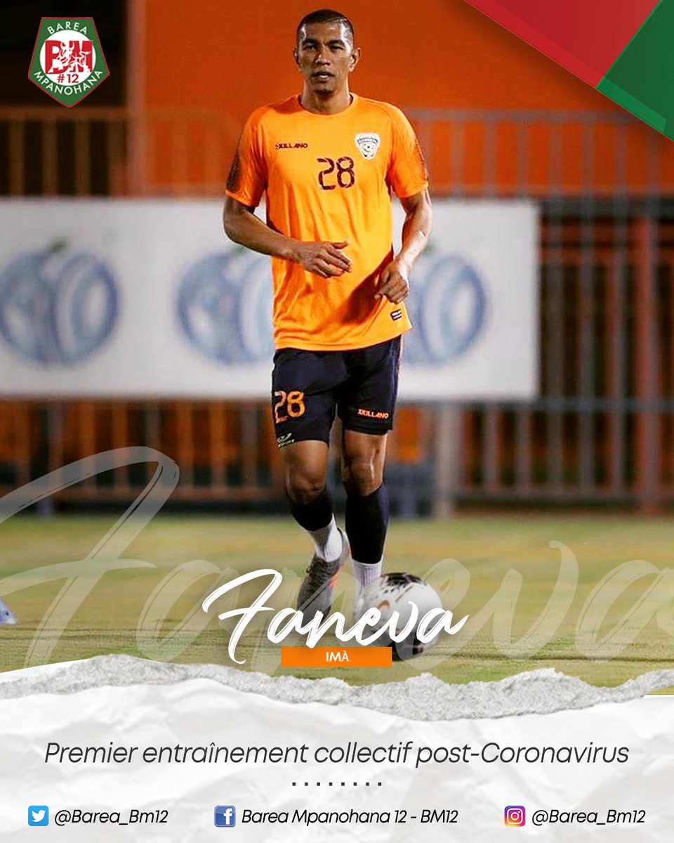 Barea_Bm12's tweet photo. Faneva Imà 🇲🇬

Premier entraînement collectif post-Coronavirus de @fanevaima  avec son club l'@Alfaihaclub . 🇸🇦

.
#Faneva #Ima #AlFayha
#BM12 #madagascarcure
@Barea_Bm12 https://t.co/hrtmuNWwDe