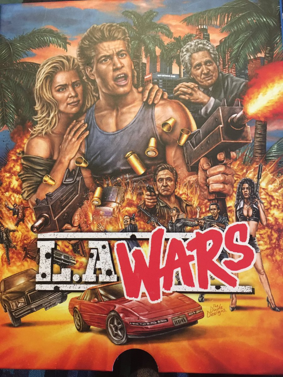 tinynoggin's tweet photo. Saturday night viewing: #LAWars from @VinegarSyndrome - Yes! 👊 https://t.co/Py4pt2Vdb0
