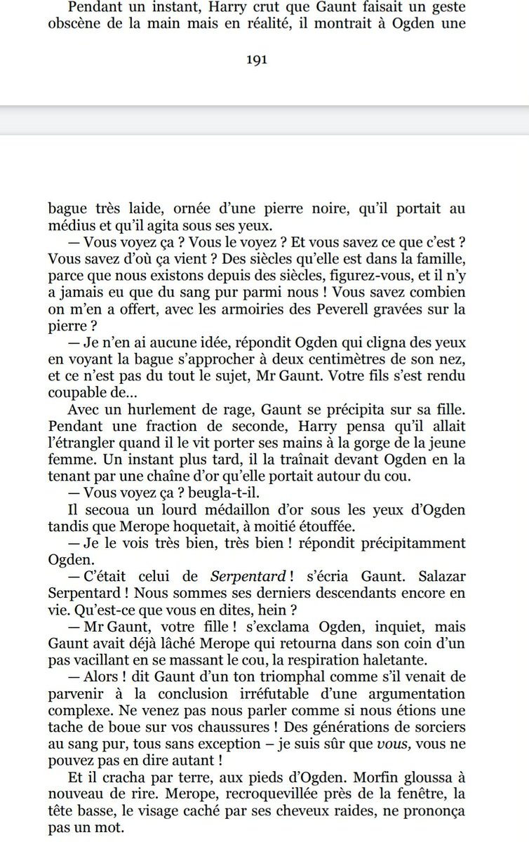 Selon son père elle était un cracmol (enfant de sorciers sans pouvoir magique) mais elle était enfaite "bloquée" par la pression que lui mettait son père, elle n'arrivait pas à se servir de ses pouvoirs, comme on peut le lire ici elle était maltraitée.