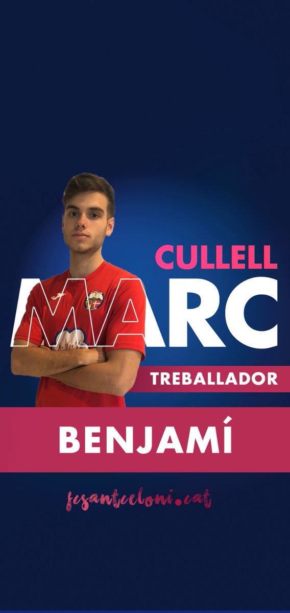 Un jove talent amb molta experiència. Els benjamins no poden estar en millors mans! <a href="/cullell___/">Marc Cullell Garcia</a>