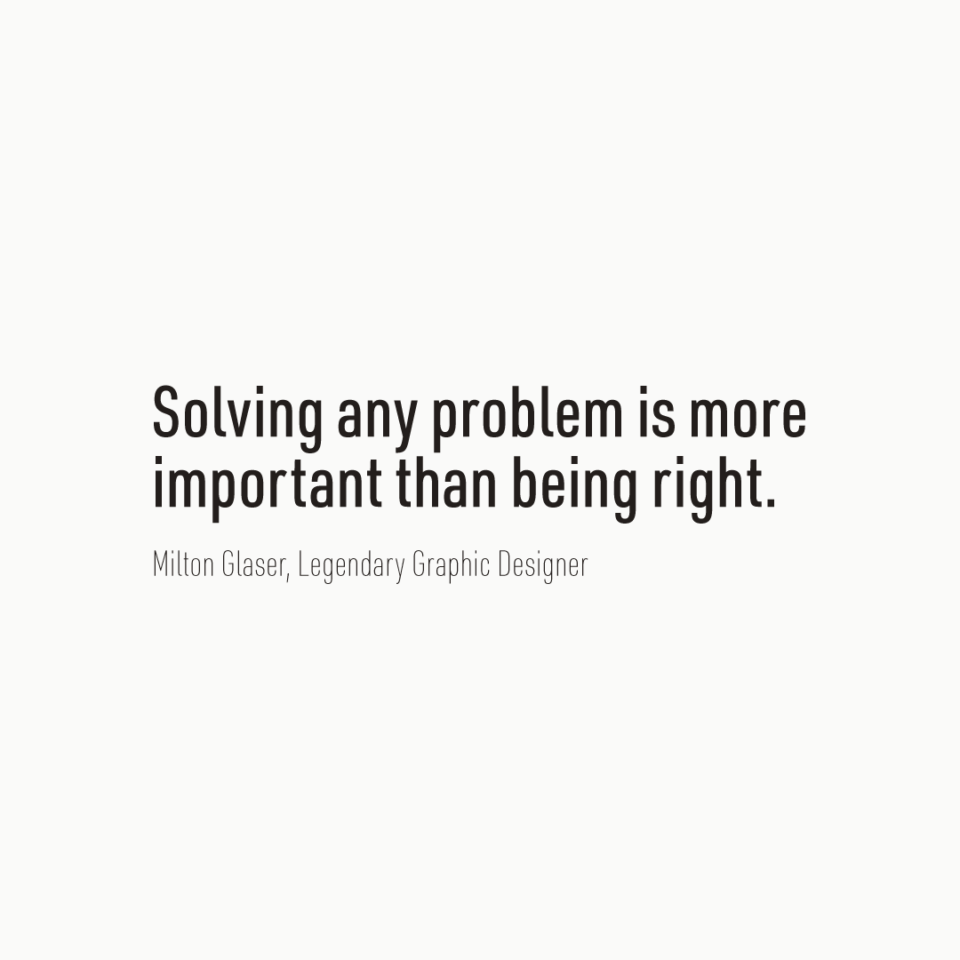 Milton Glaser, Master Designer of ‘I ❤️ NY’ Logo has passed away. A sad day in the design world. 

“Solving any problem is more important than being right.” -#MiltonGlaser