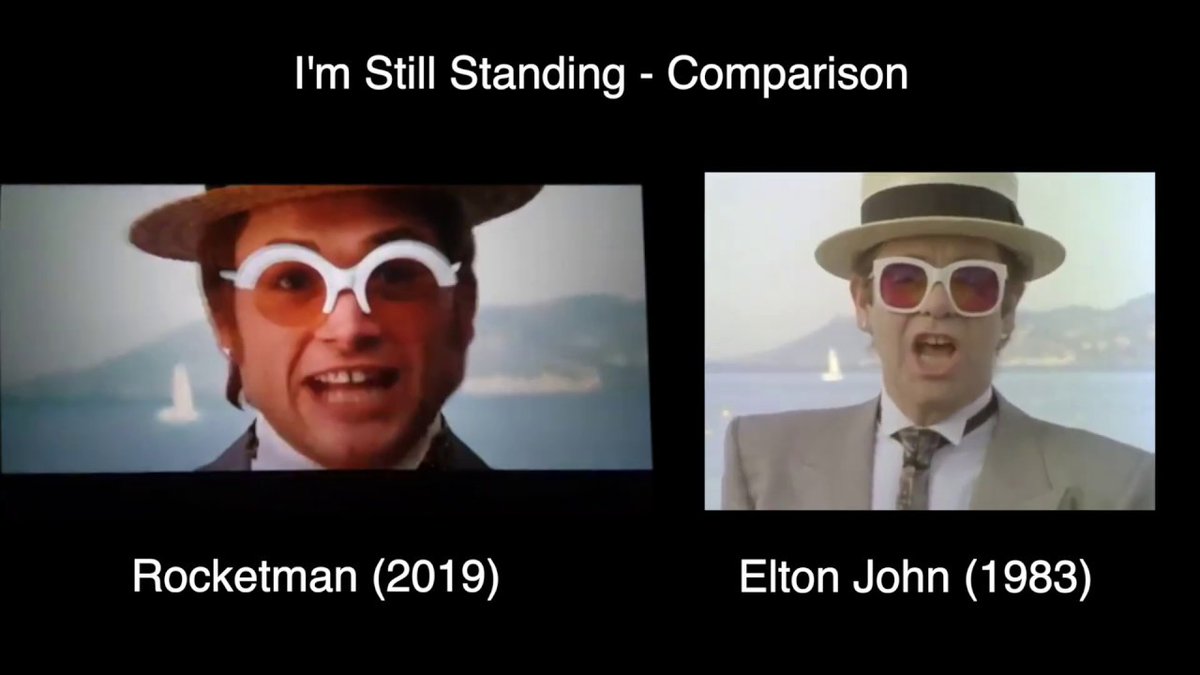 DailyFlickNY's tweet image. #DFNYTunes via #Variety;
‘Rocketman’: Chris Dickens Discusses the Inside Story of Editing ‘I’m Still Standing.’
How 2019 film managed to insert star Taron Egerton into Elton John's 1983 video for hit song.
#EltonJohn #Rocketman
#ImStillStanding #MTV 
variety-com.cdn.ampproject.org/v/s/variety.co…