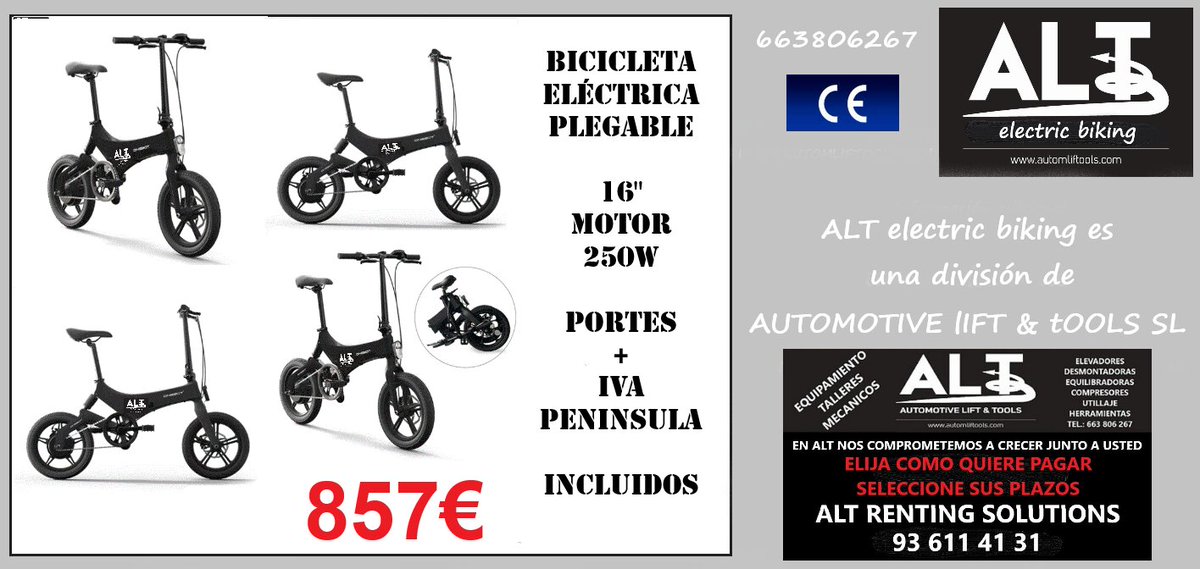 #bicicletaselectricas