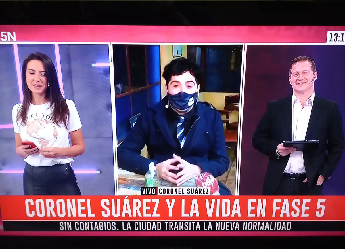 Ser "esencial" significa que no contagian? Qué hace C5N mandando periodistas de Buenos Aires a una ciudad sin casos?