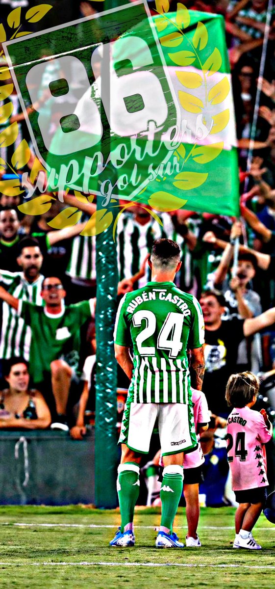 Muchísimas felicidades a una gran persona, profesional y leyenda de nuestro glorioso <a href="/RealBetis/">Real Betis Balompié 🌴💚</a>.
DON RUBÉN CASTRO
