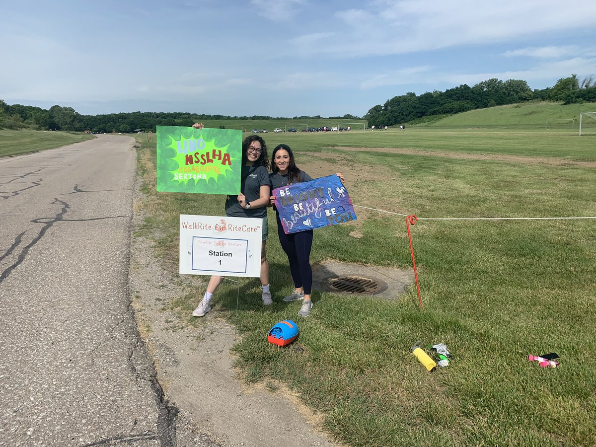 unonsslha's tweet photo. What a beautiful day for Drive Rite Thru for RiteCare! We all had a blast and enjoyed the sunshine ☀️ @unmc_mmi @RiteCareNE @NSSLHA https://t.co/eBp4tGkt2E