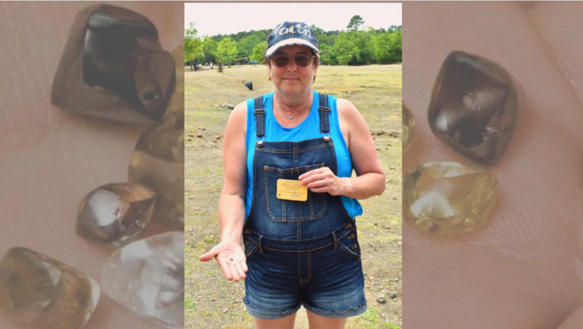 Arkansas woman finds largest diamond of 2020 at Crater of Diamonds