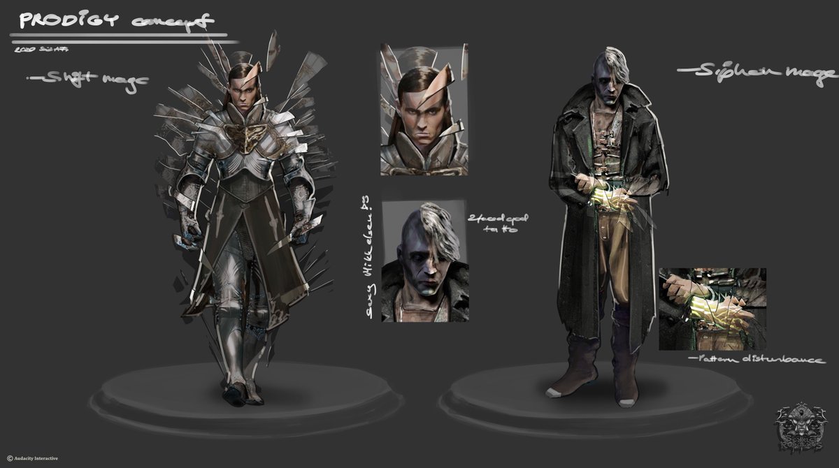 ScarletRepublic's tweet image. This is concept art for our Prodigy class. Magical assassins and warriors that can take on any foes, the Prodigy will serve as one of your frontline fighters 💪💪 #screenshotsaturday #gamedev #IndieGameDev
