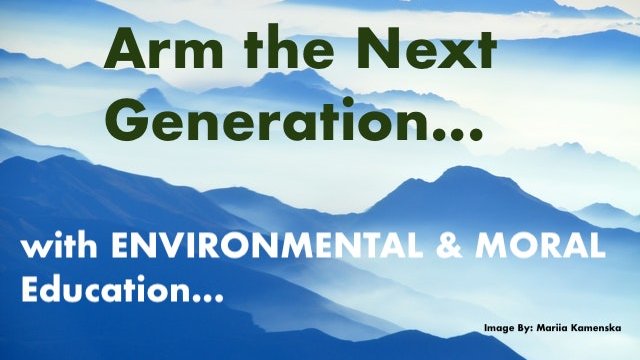 In all Probability, the Next Generation would not be Inheriting Planet Paradise from Us ; rather likely an  #Earth Riddled with Myriad ProblemsIt is indispensable to... #ProtectTheEnvironment  #ParentsforFuture  #GreenRecovery  #GlobalWarming  #Deforestation  #Pollution
