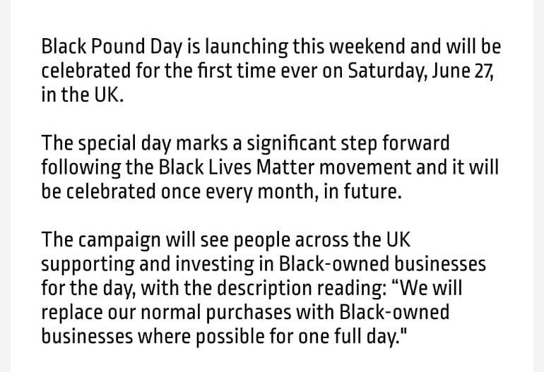 #BlackPoundDay 🖤 Tag black owned businesses below ✨