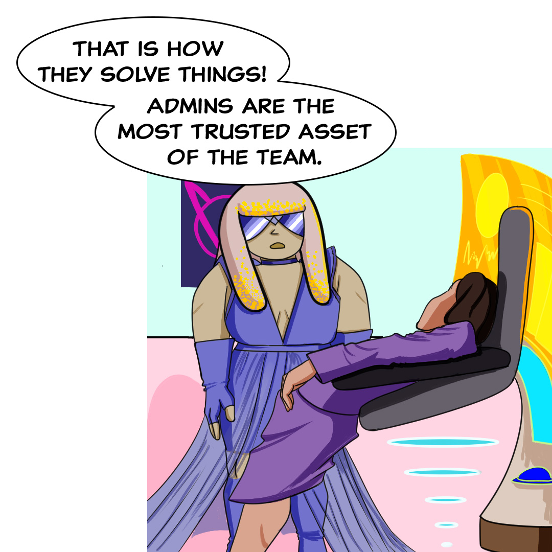 JennGracey's tweet image. For #SequentialSaturday here&apos;s a sneak peek of my new #comic Admin 🛸 Read it here: webtoons.com/en/challenge/a…