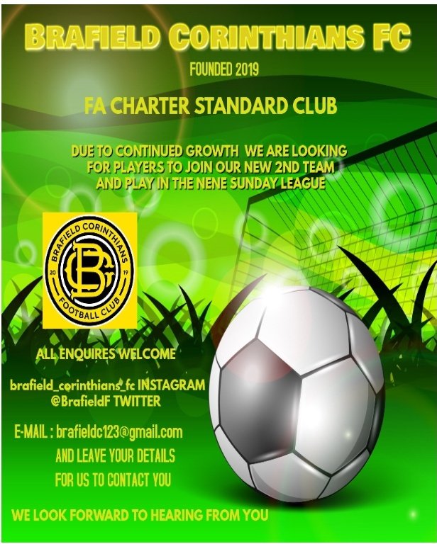 Brafield Corinthians FC (@brafieldf) on Twitter photo 