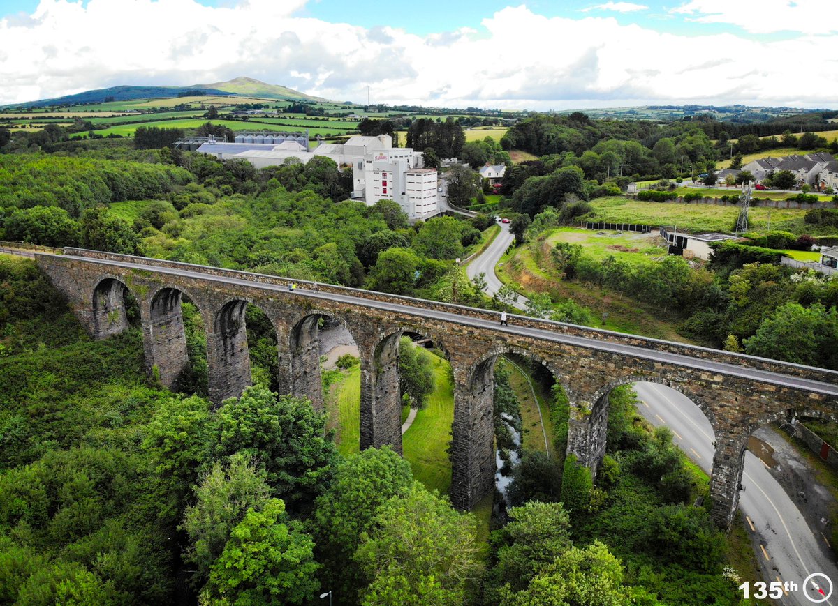 📸 Built in 1873, the impressive Kilmacthomas Railway Viaduct now forms part of the #Waterford Greenway.