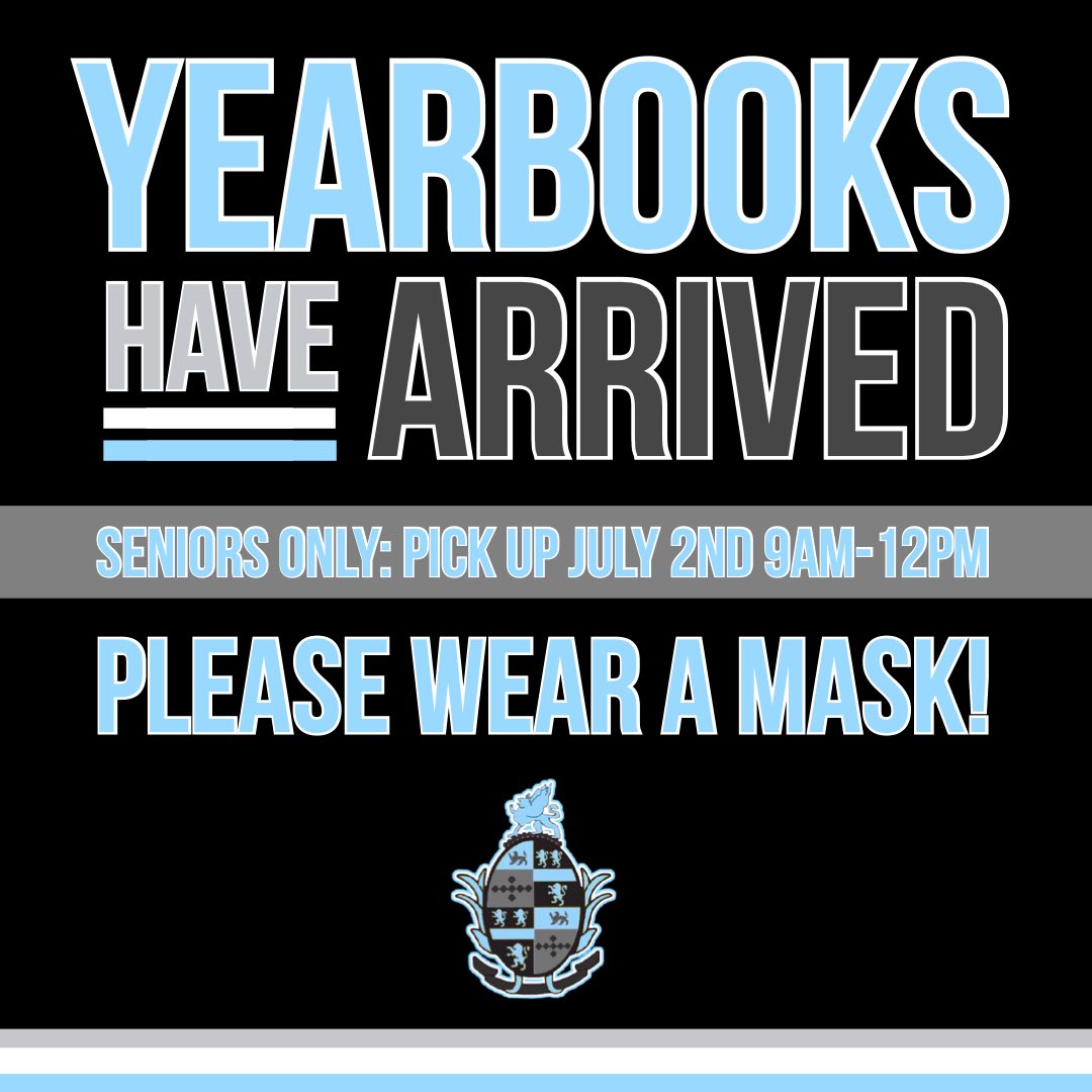 We are so excited!! Seniors pick up your 2020 yearbooks on Thursday July 2nd from 9am-12pm! <a href="/dulaneyyearbook/">Dulaney Yearbook</a> #dulaney2020 #dulaneystrong #dulaneyseniors #dulaneytogether <a href="/DulaneyHigh/">Dulaney High School</a> <a href="/DulaneyPTSA/">Dulaney PTSA</a> <a href="/DulaneyLibrary/">Dulaney HS Library</a> <a href="/dulaneyhighsgo/">Dulaney SGO</a>