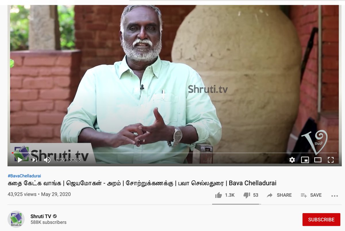 ILikeSlander's tweet image. This Bava Chelladurai is such a wonder. Binge watching his narrations. Check out folks!
youtube.com/watch?v=oxXo1o…