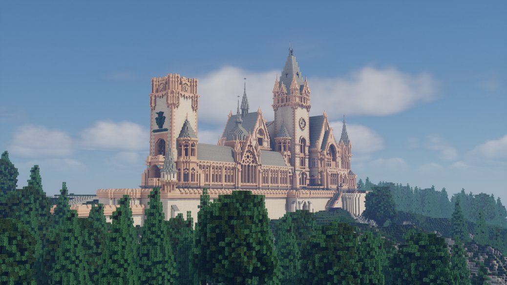 German castle Minecraft Map