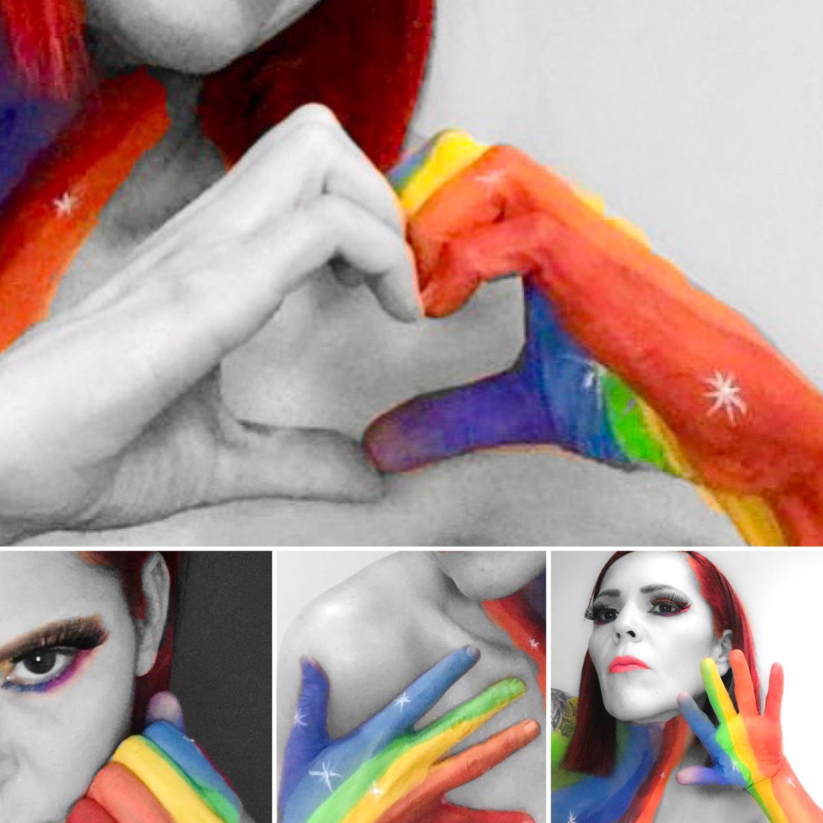 Por que #ElOrgulloPermanece, como aliada de la comunidad LGBTTTIQ+ y con mi #CorazónMulticolor me sumo a la celebración del Día Internacional de Orgullo de ser quien eres; libre de amar, expresarte e identificarme con lo que te hace feliz. #Orgullo   ❤️🧡💛💚💙💜