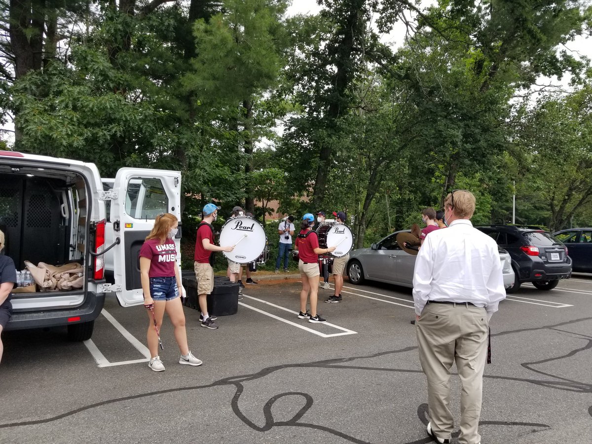 UMass Minuteman Marching Band tweet media
