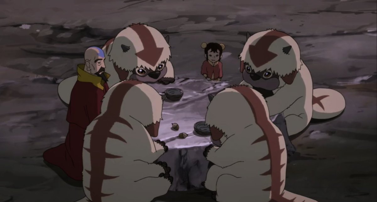 firelorddany's tweet photo. oh to be an airbender and drink tea with baby sky bisons 🥺 https://t.co/W6X3HtJpa3