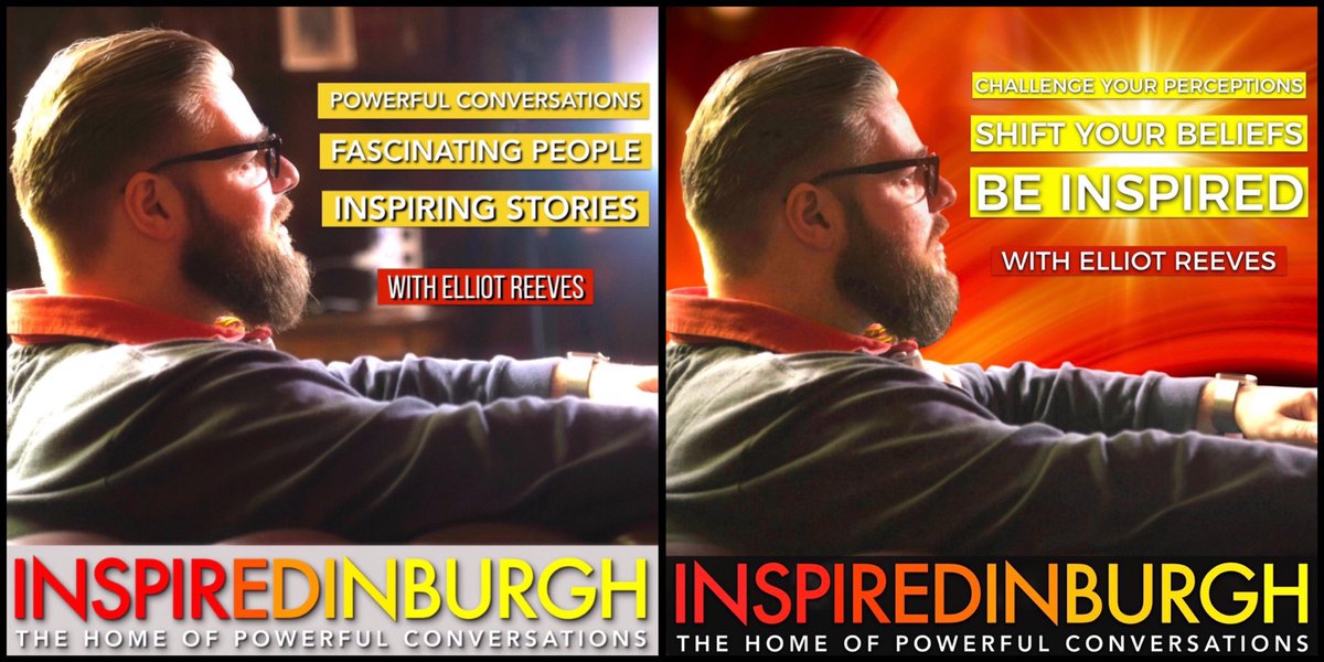 Podcast cover art refresh!🌟

👈 Old style on the left
👉 New style on the right 

Hope you like it ☺️

❤️🧡💛

#podcast #podcasting #inspired #edinburgh