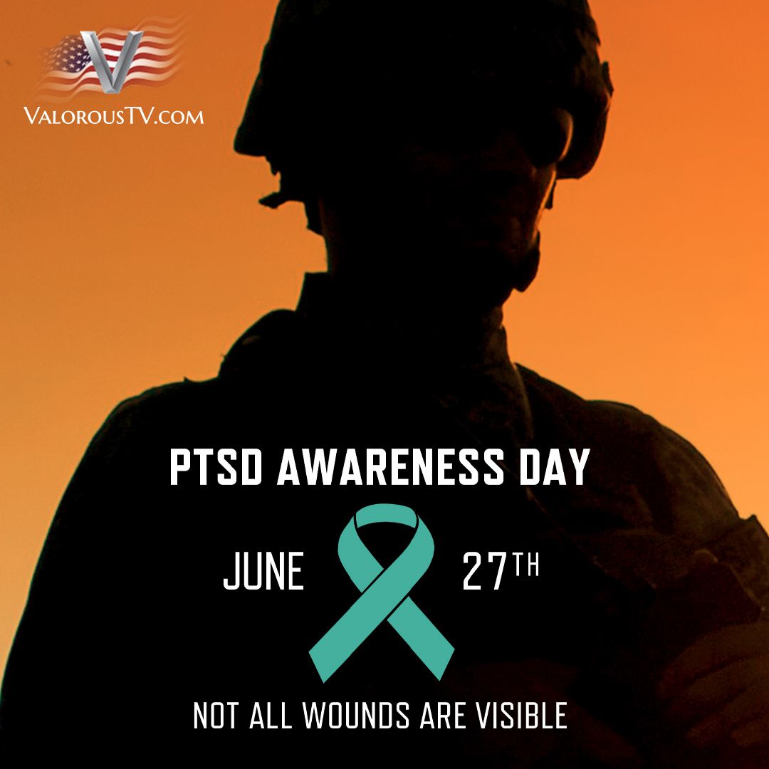 Today is National PTSD Awareness Day. Check out our PTSD related content to learn more! buff.ly/2ZjsBVU