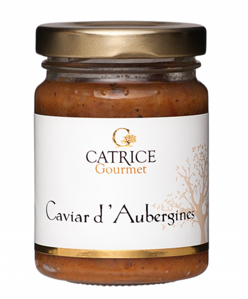 NEW PRODUCT!!!
 
Caviar d'aubergines
Aubergines = Eggplant, a staple of French cuisine bursting with flavor and versatility.  This “caviar” puree is cooked with garlic and spices making it an ideal appetizer spread on toast or as a main complimenting meat or fish.