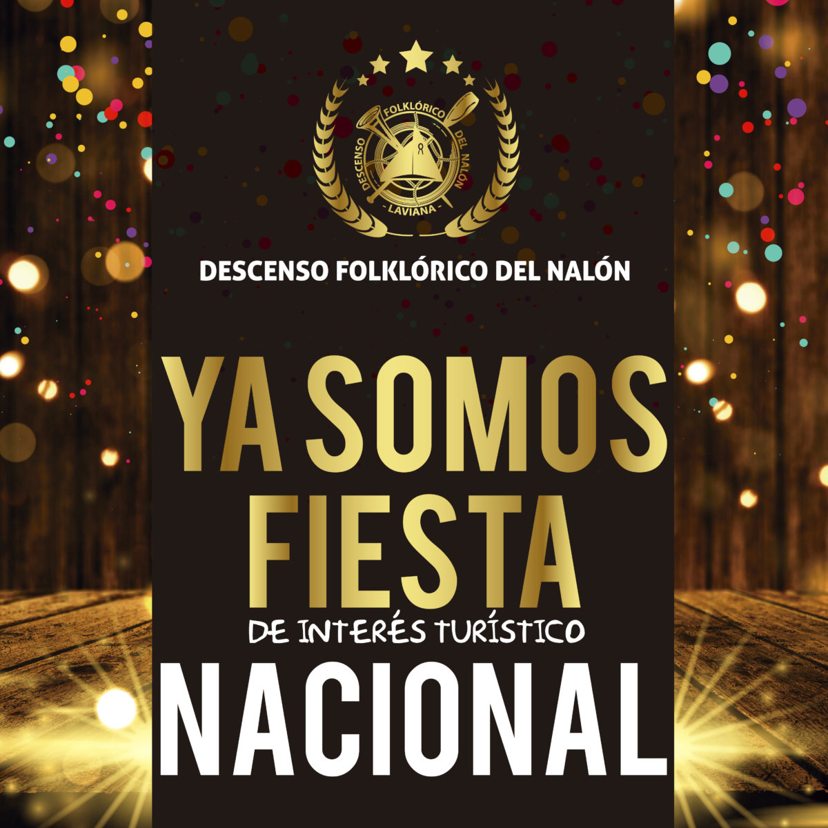 ¡¡Folklóricos!! Gracias a todos vosotros,  nuestro querido Descenso Folklórico del Nalón ya es Fiesta de Interés Turístico Nacional!!! ¡¡¡Puxa el Descenso, Puxa Puente d'Arcu y Puxa La Chalana!!! .. Y si llueve, ¡¡Que llueva!!