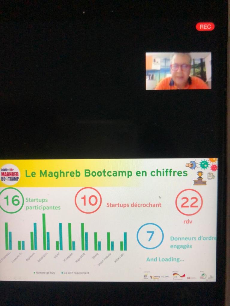Amazing solutions presented today by 16 startups at the open innovation bootcamp organized by the Maghreb Startups Network. An idea launched 3 years ago with <a href="/WorldBank/">World Bank</a> in Algiers can be a real lever of Maghreb integration in this new COVID world! <a href="/rabah_arezki/">Rabah Arezki</a> <a href="/NoomaneFehri/">Noomane Fehri</a>