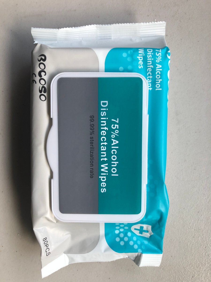 Disinfectant Wipes with 75% Alcohol