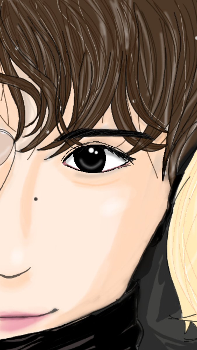 First time i made realistic drawing not typical manga draw Hyeonbinie  #김현빈