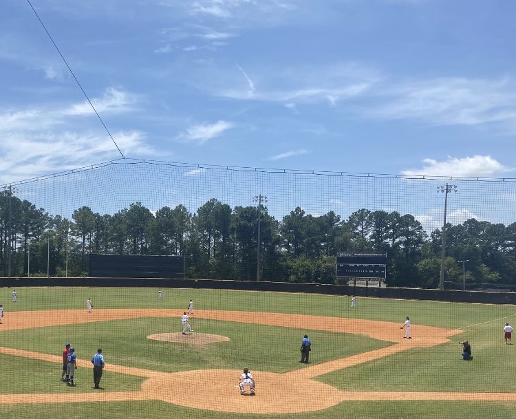 JamieEd01832567's tweet photo. Good day for baseball! Game 1 of 2@ Fayetteville community college. Let’s  go Triad! #triadbaseball #leftypitcher #baseballmom https://t.co/2gH33Ww7Xm