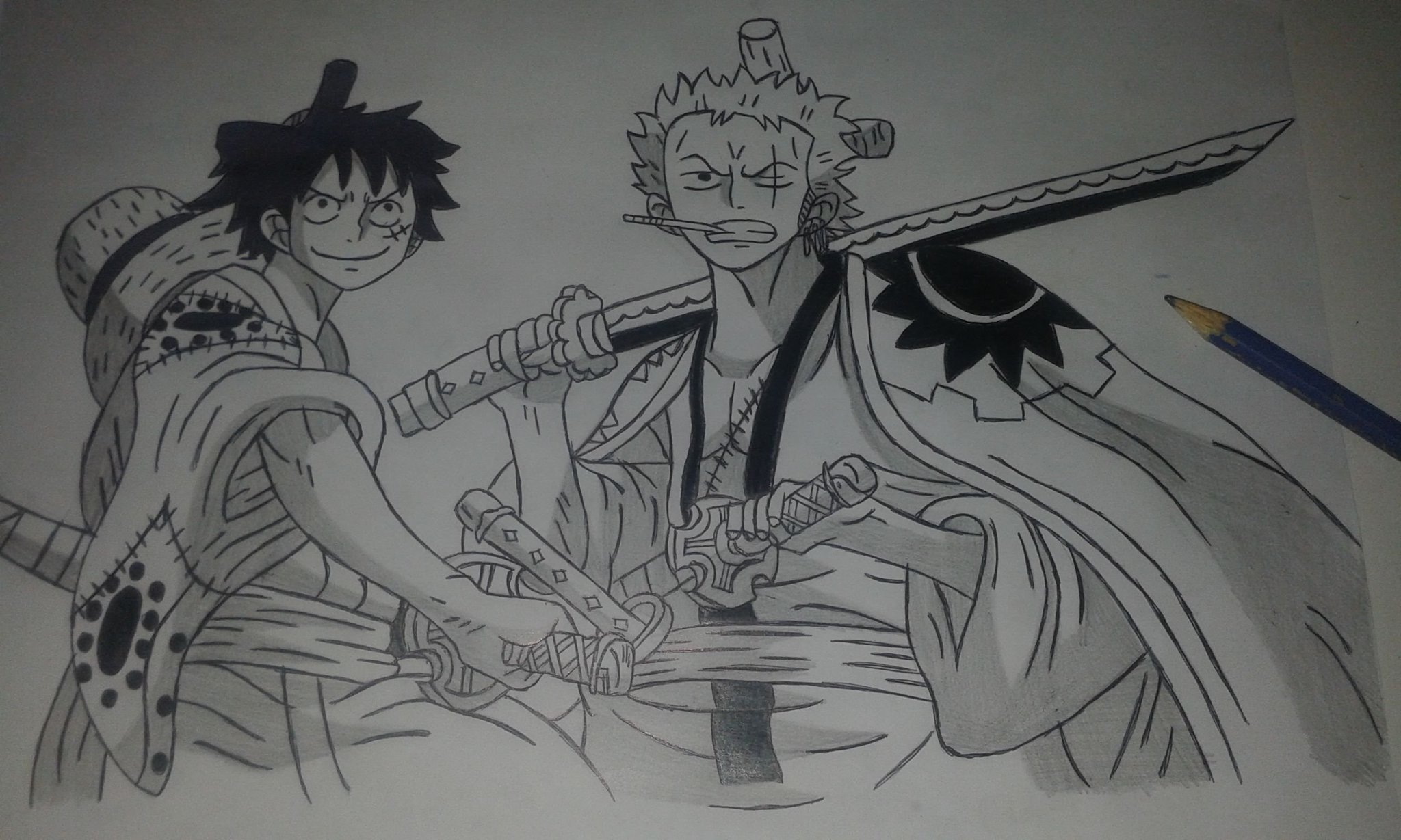 COMO DESENHAR O LUFFY 