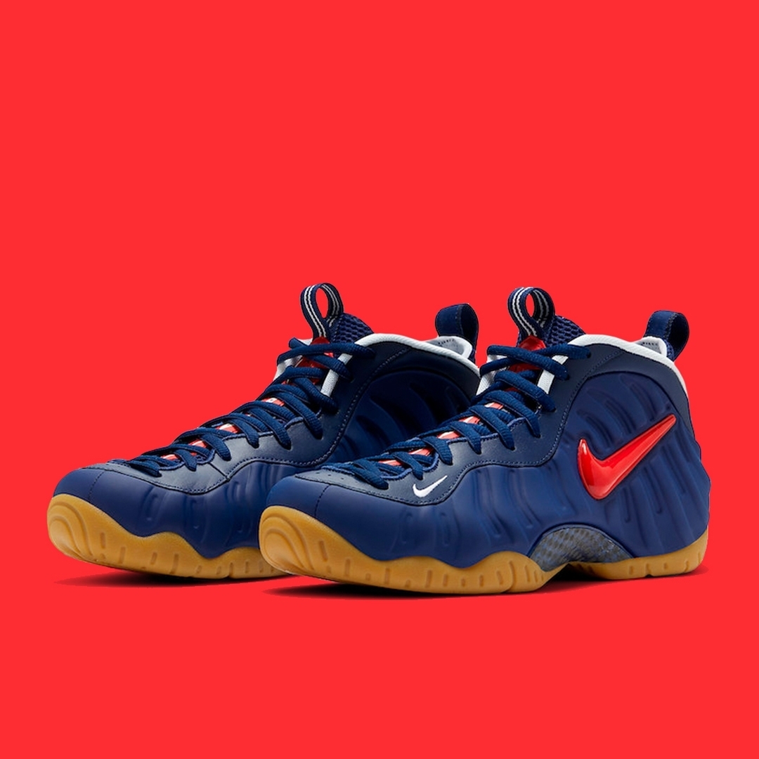 Nike Air Foamposite Pro Knicks Black Battle BlueTotal ...