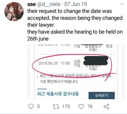LM delayed court hearing a second time after they lost the contract suspension case and a week before the appeal hearing. They succeeded to delay it by 2 more weeks.