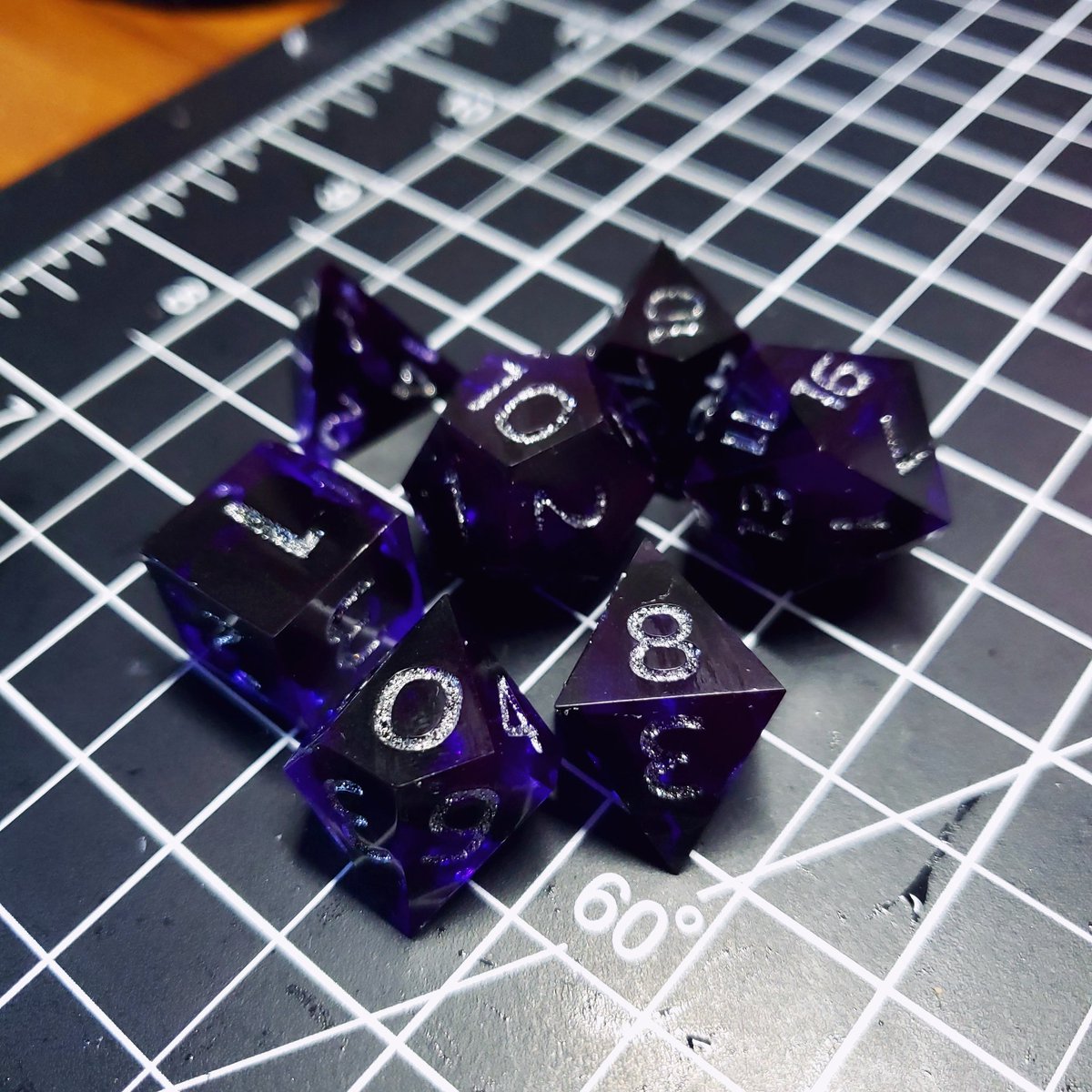 TombstoneCrits's tweet photo. Two sets of glitter inked oopsie dice are going up on my shop in about an hour. Keep an eye out :)
#dice #diceporn #handmadedice #dnddice #dicegoblin #polyhedraldice #diceseries #diceset #handmade #ttrpg #dnd #pathfinder #dicemaker #resin #smallbusiness #tombstonecrits https://t.co/GZVgu5ROvS
