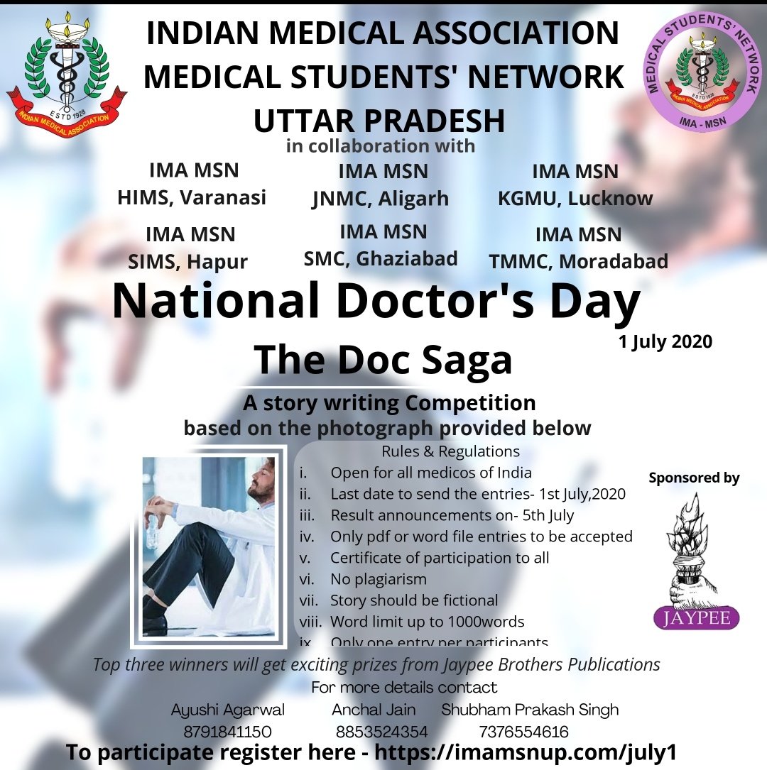 sims_ima's tweet photo. Doctors day celebration... 🥼🩺
Real life heroes don't wear capes ..
They have their white coats, stethoscopes, amazing skills and love for medicine
Let's celebrate their hard work
Let's honour their services
https://t.co/qMJfhrRpAR
@imamsnup https://t.co/jBkHxk64Ld
