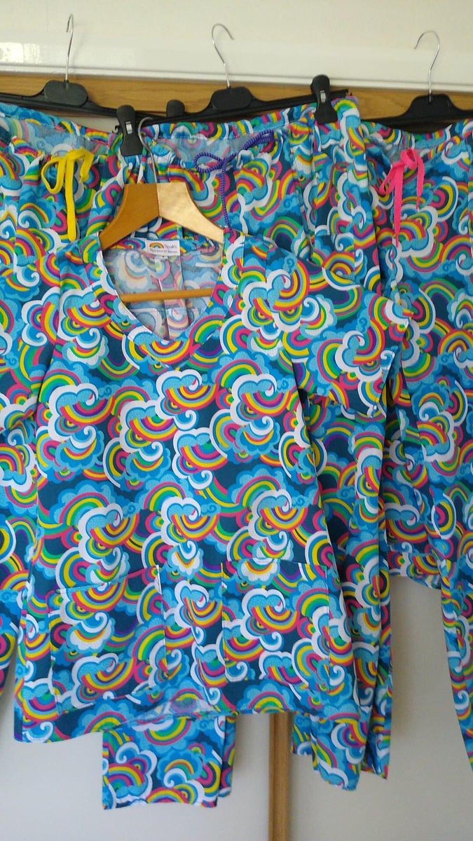 We've received a VERY SPECIAL delivery!

It's🌈Noah fabric, designed by Tessa Semple <a href="/SScrubd/">Scrubs Glorious Scrubs</a> to mark the magnificent work of Noah Evans &amp; <a href="/achrisevans/">Chris Evans</a> for their fundraising for sewing initiatives like ours! The design is stunning!

THANK YOU SO MUCH!!

#NHS #COVID19 #healthcare