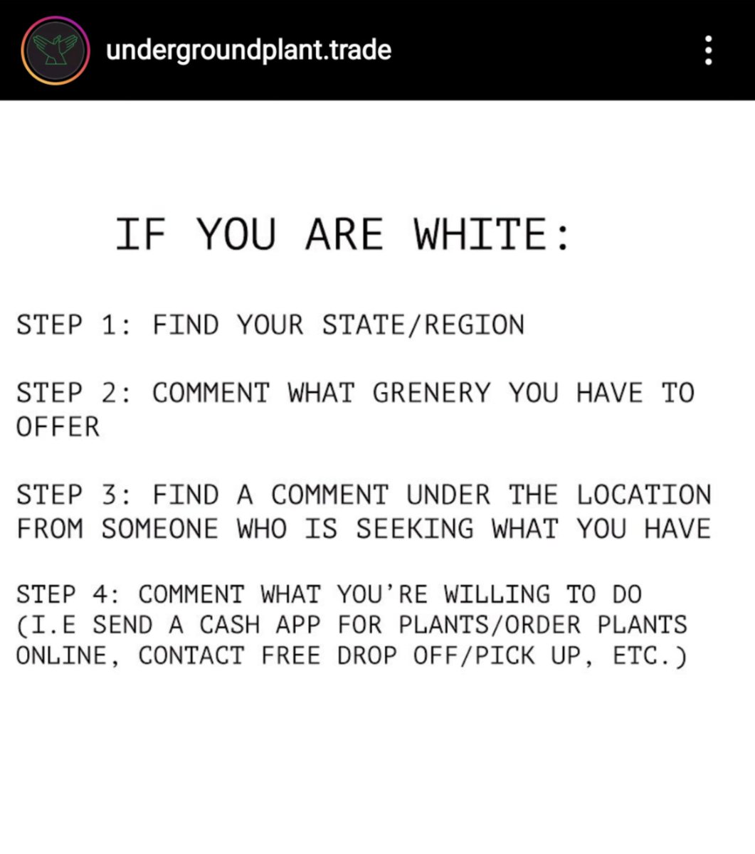 UrSocialite's tweet photo. Have y'all heard of the "underground plant trade?"
Apparently it's a system where white folks are buying house plants for Black folks https://t.co/BVXxO7yDZc