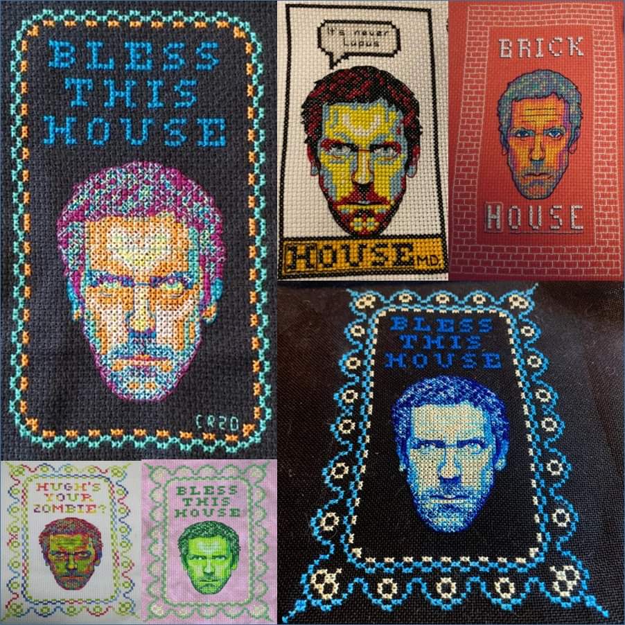 steotch's tweet photo. We gave you the pattern and asked you to pick your palette, stay home and stitch.

You answered with hundreds of unique and beautiful Houses. 

#steotchalone
#steotchalong https://t.co/7GeViumfFL