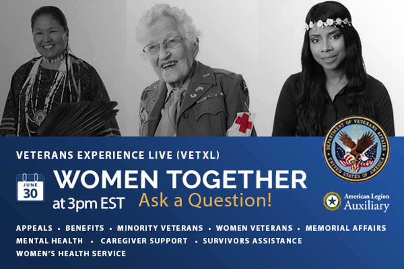VetsExperience's tweet photo. Live Q&amp;A with @DeptVetAffairs @ALAforVeterans @NASDVA1946 in support of #WomenVeterans. What are your questions? Ask now! @RallyPoint https://t.co/W1iYdWyw6d https://t.co/qwbQSPpg90