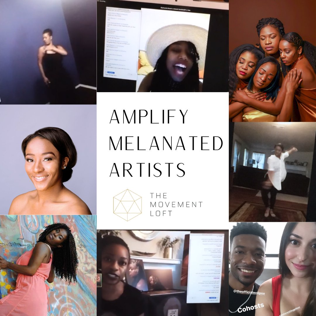 MovementLoft's tweet photo. Last night we hosted our first artist showcase at The Movement Loft It is also phenomenal to welcome these artists into our #GoodVibeTribe

Watch the full showcase here: https://t.co/kAI6vpTYNa #AmplifyMelanatedArtists #blackartmatters https://t.co/uDlZwi7NUf