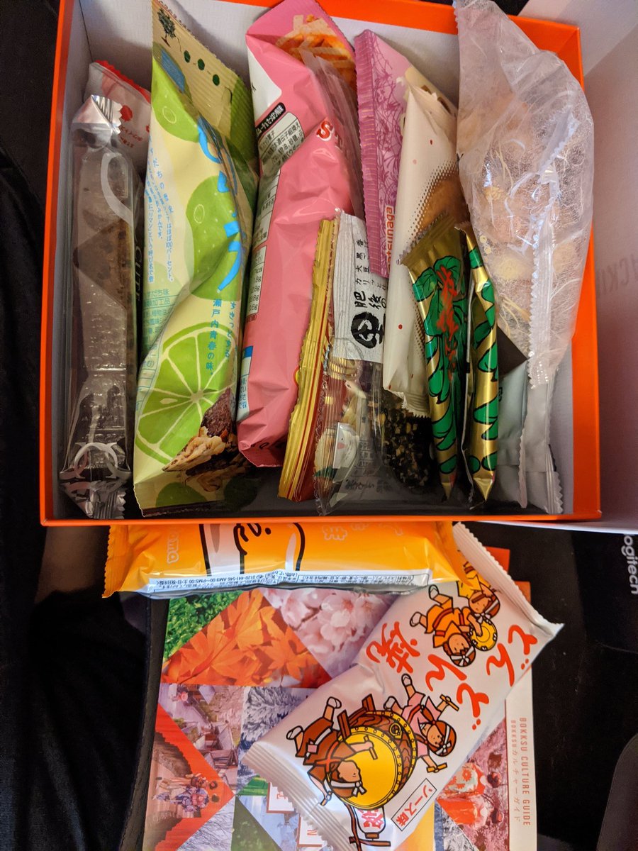 I may have to pace myself... This is a LOT of snacks packed in here...They're divided in categories of "seasons" so I might just take my time with it. Thanks again  @SprinkleM0nster !