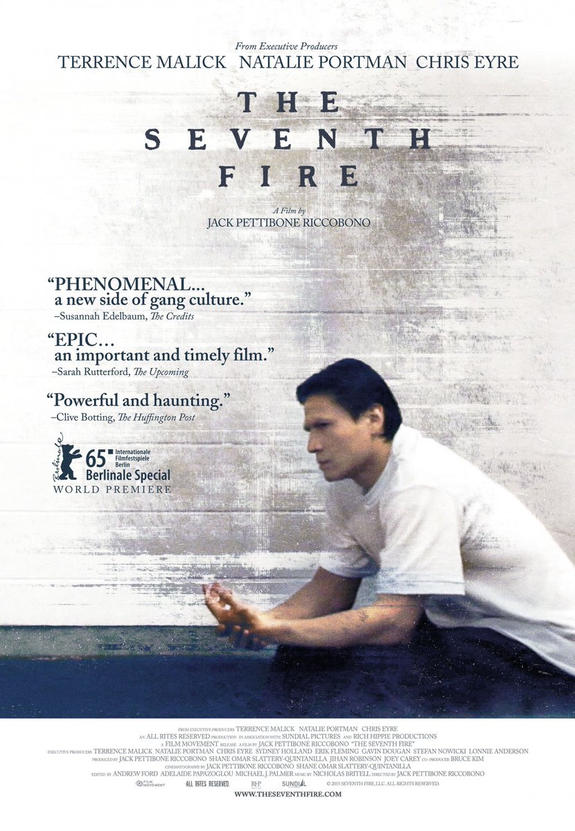 The Seventh Fire. 2015. D: @Jack_Riccobonno_
Powerful & haunting doc about Rob Brown, a Native American gang leader reckoning w/his past while in prison.
Find where it’s streaming at letterboxd.com/film/the-seven…
@theseventhfire @chriskeyre #MonthlyMovieSeries #PortraitsOfAmerica